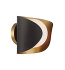 One Light Vanity<br /><span style="color:#4AB0CE;">Entrega: 4-10 dias en USA</span><br /><span style="color:#4AB0CE;font-size:60%;">PREGUNTE POR ENTREGA EN PANAMA</span><br />Collection: Flare<br />Finish: Dark Bronze