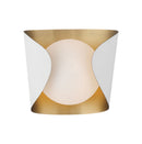 One Light Vanity<br /><span style="color:#4AB0CE;">Entrega: 4-10 dias en USA</span><br /><span style="color:#4AB0CE;font-size:60%;">PREGUNTE POR ENTREGA EN PANAMA</span><br />Collection: Flare<br />Finish: Sand White