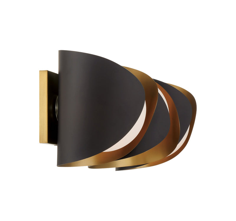 Minka-Lavery - 3773-855 - Three Light Vanity - Flare - Dark Bronze