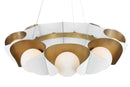 Nine Light Pendant<br /><span style="color:#4AB0CE;">Entrega: 4-10 dias en USA</span><br /><span style="color:#4AB0CE;font-size:60%;">PREGUNTE POR ENTREGA EN PANAMA</span><br />Collection: Flare<br />Finish: Sand White