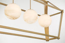 Four Light Island Pendant<br /><span style="color:#4AB0CE;">Entrega: 4-10 dias en USA</span><br /><span style="color:#4AB0CE;font-size:60%;">PREGUNTE POR ENTREGA EN PANAMA</span><br />Collection: Shimmer<br />Finish: Legacy Brass