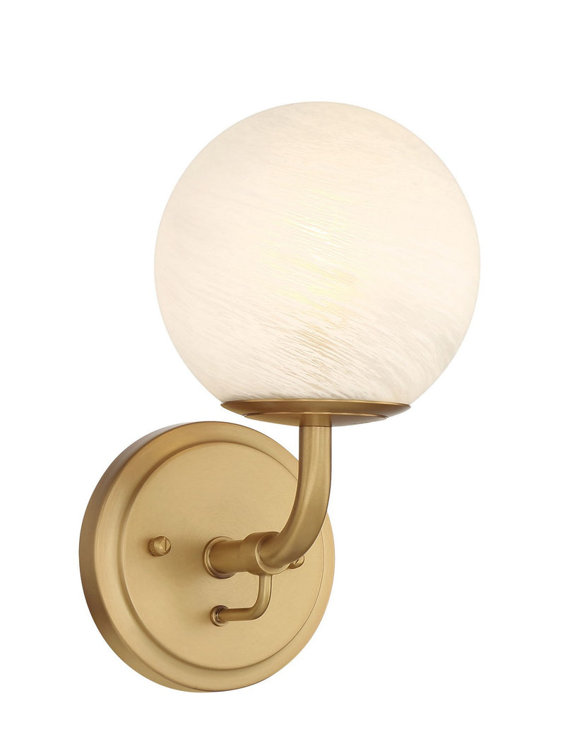 One Light Vanity<br /><span style="color:#4AB0CE;">Entrega: 4-10 dias en USA</span><br /><span style="color:#4AB0CE;font-size:60%;">PREGUNTE POR ENTREGA EN PANAMA</span><br />Collection: Whitehall<br />Finish: Legacy Brass