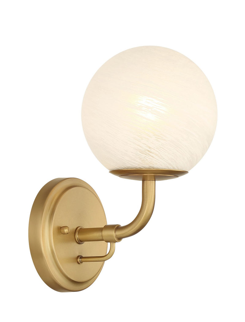One Light Vanity<br /><span style="color:#4AB0CE;">Entrega: 4-10 dias en USA</span><br /><span style="color:#4AB0CE;font-size:60%;">PREGUNTE POR ENTREGA EN PANAMA</span><br />Collection: Whitehall<br />Finish: Legacy Brass