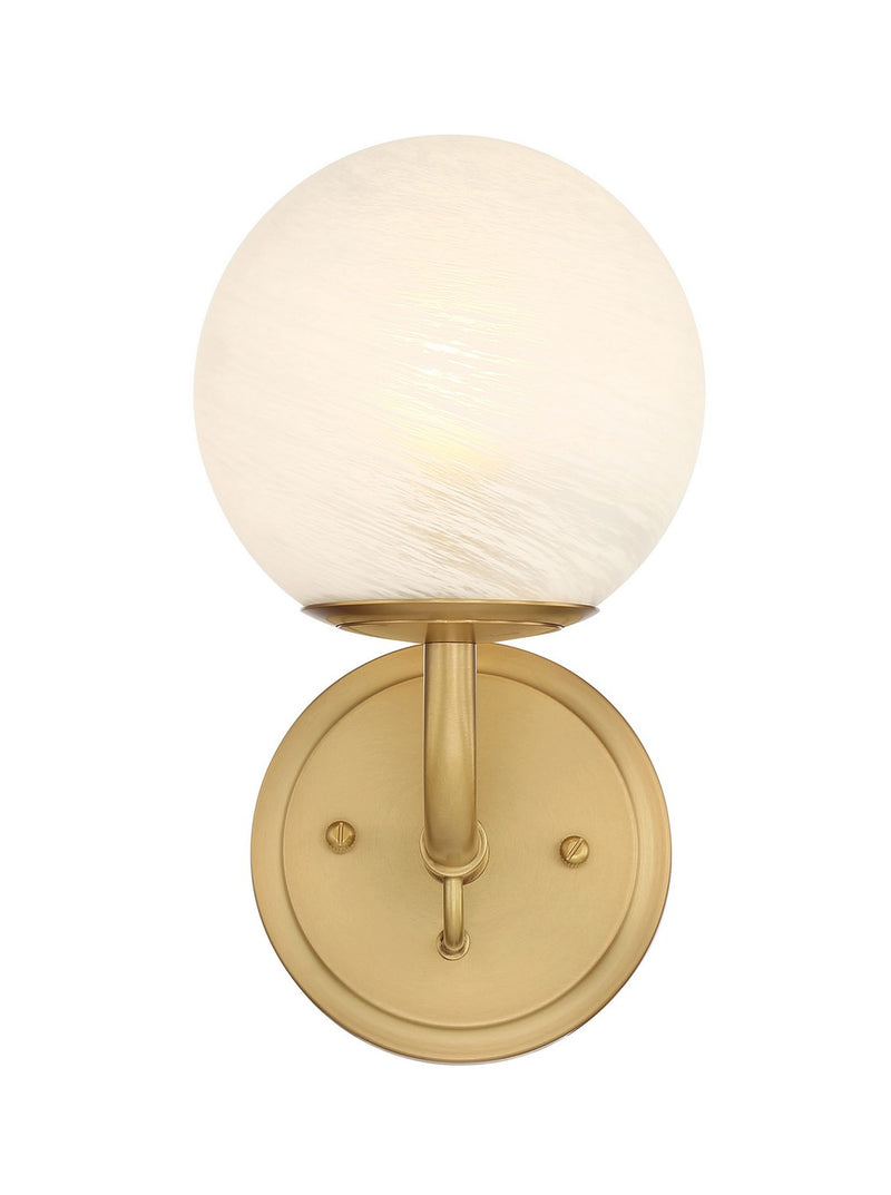 One Light Vanity<br /><span style="color:#4AB0CE;">Entrega: 4-10 dias en USA</span><br /><span style="color:#4AB0CE;font-size:60%;">PREGUNTE POR ENTREGA EN PANAMA</span><br />Collection: Whitehall<br />Finish: Legacy Brass