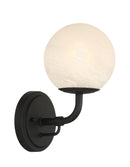 One Light Vanity<br /><span style="color:#4AB0CE;">Entrega: 28-29 semanas en USA</span><br /><span style="color:#4AB0CE;font-size:60%;">PREGUNTE POR ENTREGA EN PANAMA</span><br />Collection: Whitehall<br />Finish: Dark Matte Black
