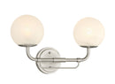 Two Light Vanity<br /><span style="color:#4AB0CE;">Entrega: 4-10 dias en USA</span><br /><span style="color:#4AB0CE;font-size:60%;">PREGUNTE POR ENTREGA EN PANAMA</span><br />Collection: Whitehall<br />Finish: Brushed Nickel