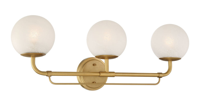 Three Light Vanity<br /><span style="color:#4AB0CE;">Entrega: 4-10 dias en USA</span><br /><span style="color:#4AB0CE;font-size:60%;">PREGUNTE POR ENTREGA EN PANAMA</span><br />Collection: Whitehall<br />Finish: Legacy Brass