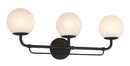 Three Light Vanity<br /><span style="color:#4AB0CE;">Entrega: 4-10 dias en USA</span><br /><span style="color:#4AB0CE;font-size:60%;">PREGUNTE POR ENTREGA EN PANAMA</span><br />Collection: Whitehall<br />Finish: Dark Matte Black
