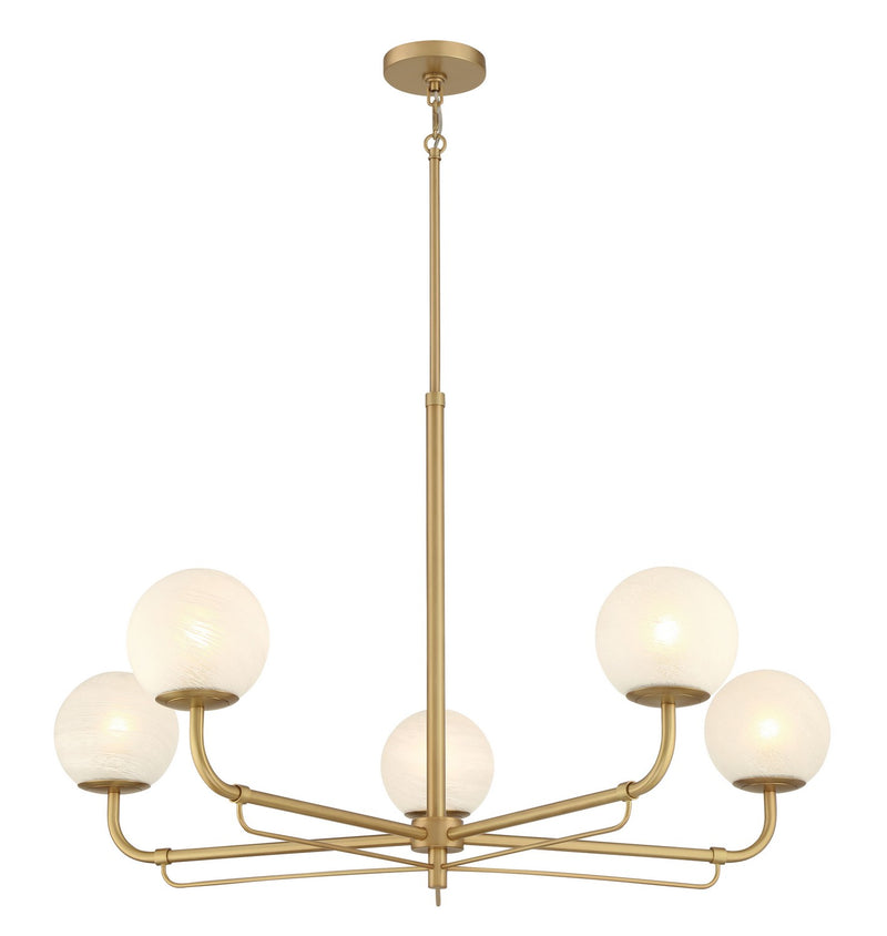 Five Light Chandelier<br /><span style="color:#4AB0CE;">Entrega: 4-10 dias en USA</span><br /><span style="color:#4AB0CE;font-size:60%;">PREGUNTE POR ENTREGA EN PANAMA</span><br />Collection: Whitehall<br />Finish: Legacy Brass