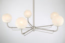 Five Light Chandelier<br /><span style="color:#4AB0CE;">Entrega: 4-10 dias en USA</span><br /><span style="color:#4AB0CE;font-size:60%;">PREGUNTE POR ENTREGA EN PANAMA</span><br />Collection: Whitehall<br />Finish: Brushed Nickel