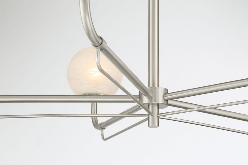 Five Light Chandelier<br /><span style="color:#4AB0CE;">Entrega: 4-10 dias en USA</span><br /><span style="color:#4AB0CE;font-size:60%;">PREGUNTE POR ENTREGA EN PANAMA</span><br />Collection: Whitehall<br />Finish: Brushed Nickel