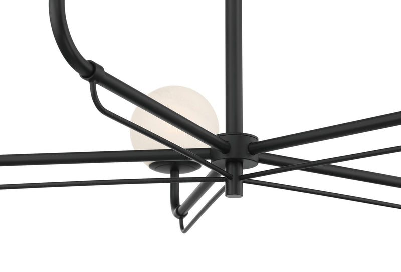 Five Light Chandelier<br /><span style="color:#4AB0CE;">Entrega: 4-10 dias en USA</span><br /><span style="color:#4AB0CE;font-size:60%;">PREGUNTE POR ENTREGA EN PANAMA</span><br />Collection: Whitehall<br />Finish: Dark Matte Black