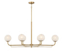Six Light Island Pendant<br /><span style="color:#4AB0CE;">Entrega: 4-10 dias en USA</span><br /><span style="color:#4AB0CE;font-size:60%;">PREGUNTE POR ENTREGA EN PANAMA</span><br />Collection: Whitehall<br />Finish: Legacy Brass