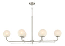 Six Light Island Pendant<br /><span style="color:#4AB0CE;">Entrega: 4-10 dias en USA</span><br /><span style="color:#4AB0CE;font-size:60%;">PREGUNTE POR ENTREGA EN PANAMA</span><br />Collection: Whitehall<br />Finish: Brushed Nickel