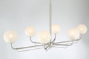 Six Light Island Pendant<br /><span style="color:#4AB0CE;">Entrega: 4-10 dias en USA</span><br /><span style="color:#4AB0CE;font-size:60%;">PREGUNTE POR ENTREGA EN PANAMA</span><br />Collection: Whitehall<br />Finish: Brushed Nickel