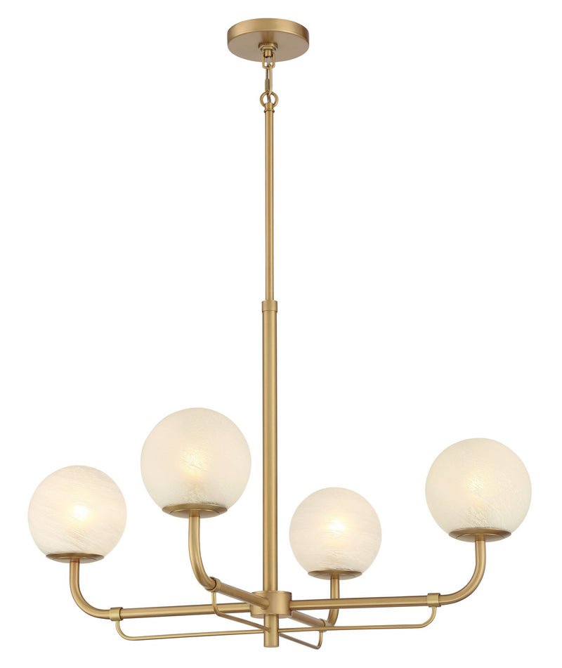 Four Light Chandelier<br /><span style="color:#4AB0CE;">Entrega: 4-10 dias en USA</span><br /><span style="color:#4AB0CE;font-size:60%;">PREGUNTE POR ENTREGA EN PANAMA</span><br />Collection: Whitehall<br />Finish: Legacy Brass