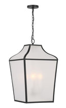 Four Light Pendant<br /><span style="color:#4AB0CE;">Entrega: 4-10 dias en USA</span><br /><span style="color:#4AB0CE;font-size:60%;">PREGUNTE POR ENTREGA EN PANAMA</span><br />Collection: Velena<br />Finish: Dark Matte Black