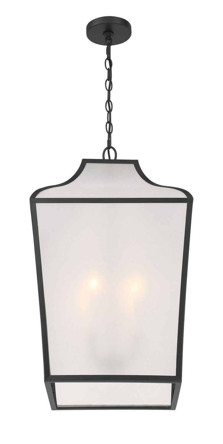 Four Light Pendant<br /><span style="color:#4AB0CE;">Entrega: 4-10 dias en USA</span><br /><span style="color:#4AB0CE;font-size:60%;">PREGUNTE POR ENTREGA EN PANAMA</span><br />Collection: Velena<br />Finish: Dark Matte Black