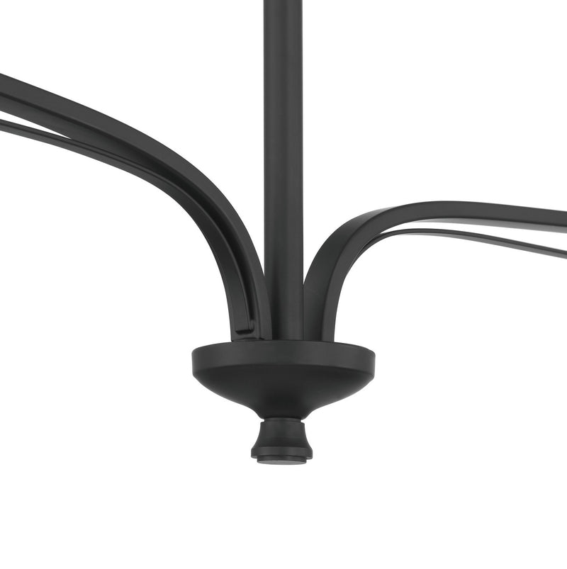 Two Light Chandelier<br /><span style="color:#4AB0CE;">Entrega: 4-10 dias en USA</span><br /><span style="color:#4AB0CE;font-size:60%;">PREGUNTE POR ENTREGA EN PANAMA</span><br />Collection: Velena<br />Finish: Dark Matte Black