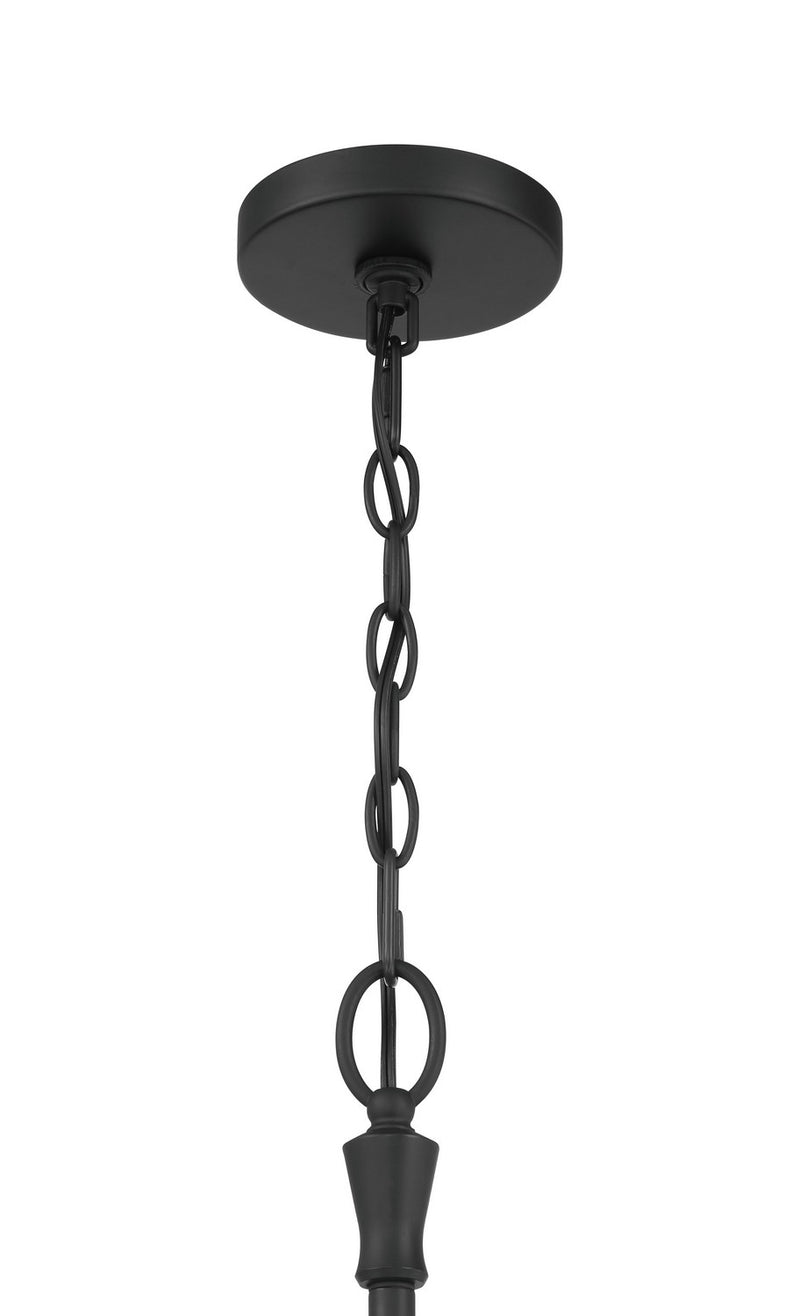 Minka-Lavery - 3825-899 - Two Light Chandelier - Velena - Dark Matte Black