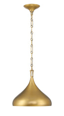 One Light Pendant<br /><span style="color:#4AB0CE;">Entrega: 4-10 dias en USA</span><br /><span style="color:#4AB0CE;font-size:60%;">PREGUNTE POR ENTREGA EN PANAMA</span><br />Collection: Cedar Lane<br />Finish: Legacy Brass