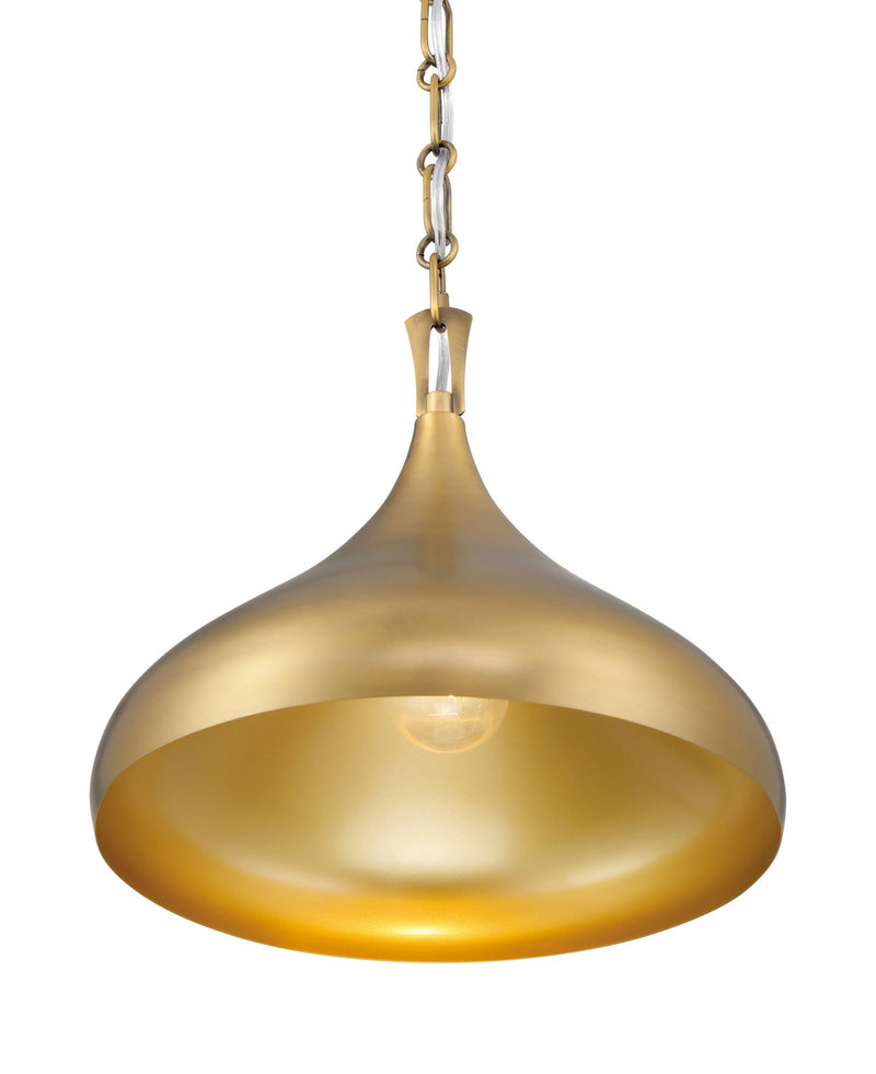 One Light Pendant<br /><span style="color:#4AB0CE;">Entrega: 4-10 dias en USA</span><br /><span style="color:#4AB0CE;font-size:60%;">PREGUNTE POR ENTREGA EN PANAMA</span><br />Collection: Cedar Lane<br />Finish: Legacy Brass