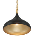 Minka-Lavery - 3931-876 - One Light Pendant - Cedar Lane - Dark Matte Black