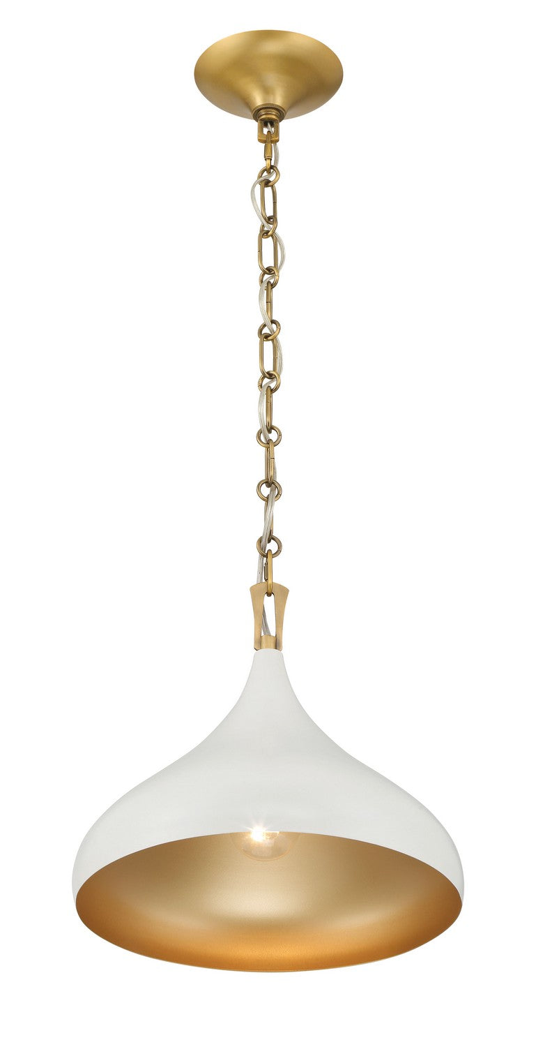 One Light Pendant<br /><span style="color:#4AB0CE;">Entrega: 4-10 dias en USA</span><br /><span style="color:#4AB0CE;font-size:60%;">PREGUNTE POR ENTREGA EN PANAMA</span><br />Collection: Cedar Lane<br />Finish: Off White Cream