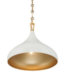 Minka-Lavery - 3931-879 - One Light Pendant - Cedar Lane - Off White Cream