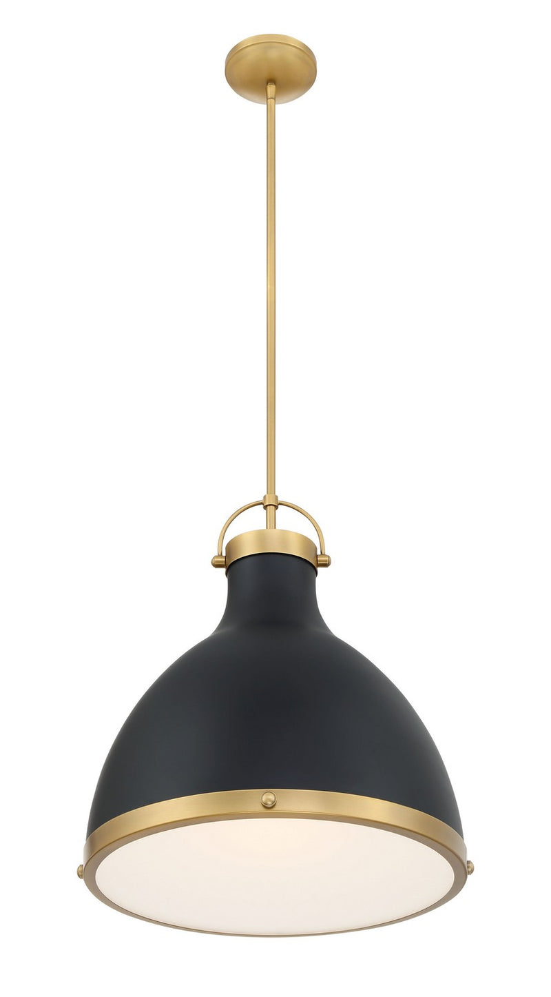 One Light Pendant<br /><span style="color:#4AB0CE;">Entrega: 4-10 dias en USA</span><br /><span style="color:#4AB0CE;font-size:60%;">PREGUNTE POR ENTREGA EN PANAMA</span><br />Collection: Lynk<br />Finish: Dark Matte Black