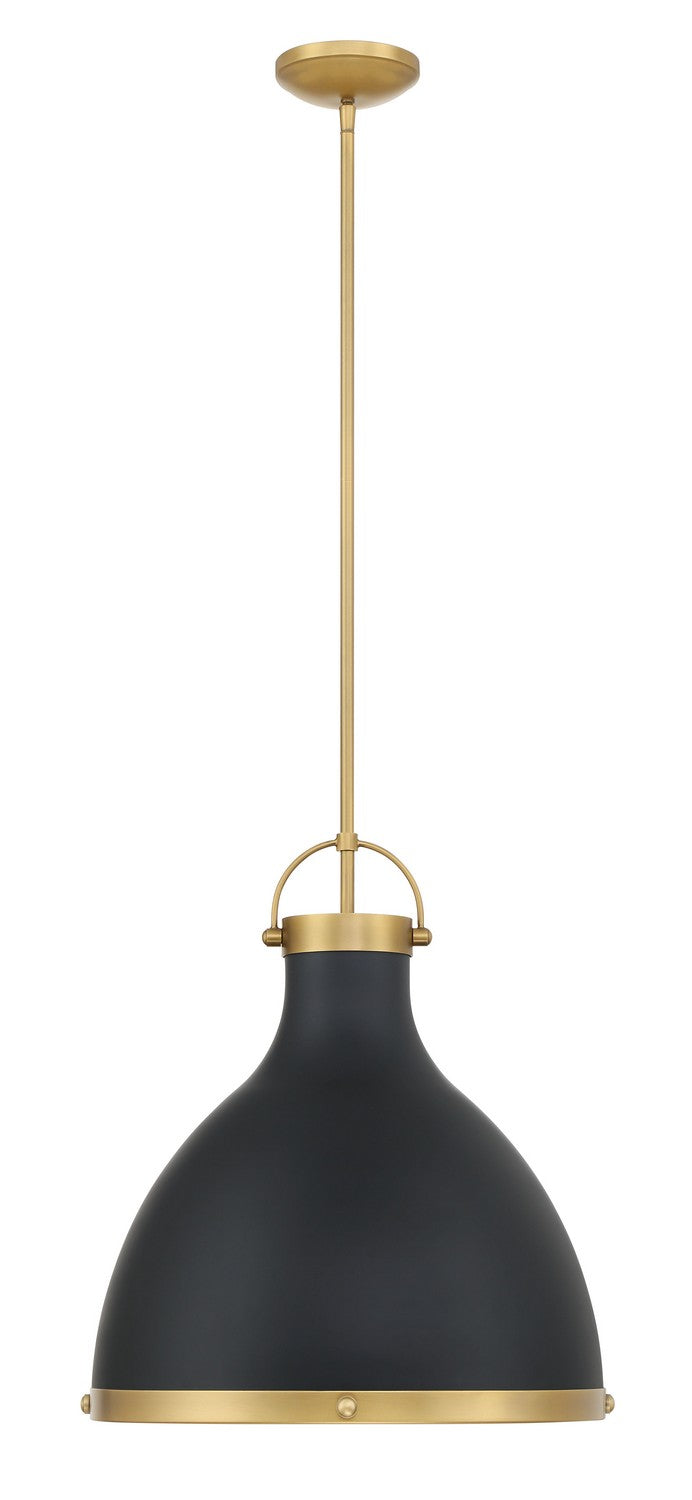 One Light Pendant<br /><span style="color:#4AB0CE;">Entrega: 5-6 semanas en USA</span><br /><span style="color:#4AB0CE;font-size:60%;">PREGUNTE POR ENTREGA EN PANAMA</span><br />Collection: Lynk<br />Finish: Dark Matte Black