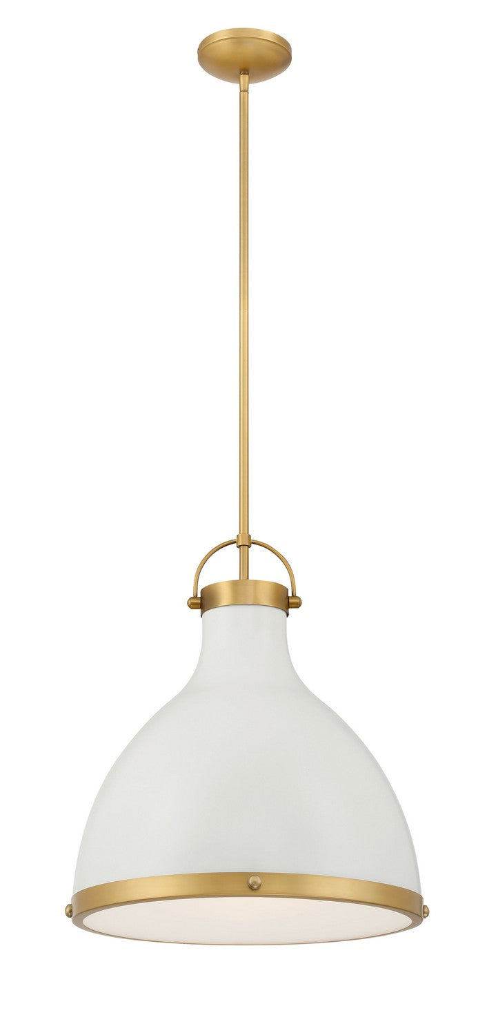 One Light Pendant<br /><span style="color:#4AB0CE;">Entrega: 4-10 dias en USA</span><br /><span style="color:#4AB0CE;font-size:60%;">PREGUNTE POR ENTREGA EN PANAMA</span><br />Collection: Lynk<br />Finish: Off White Cream