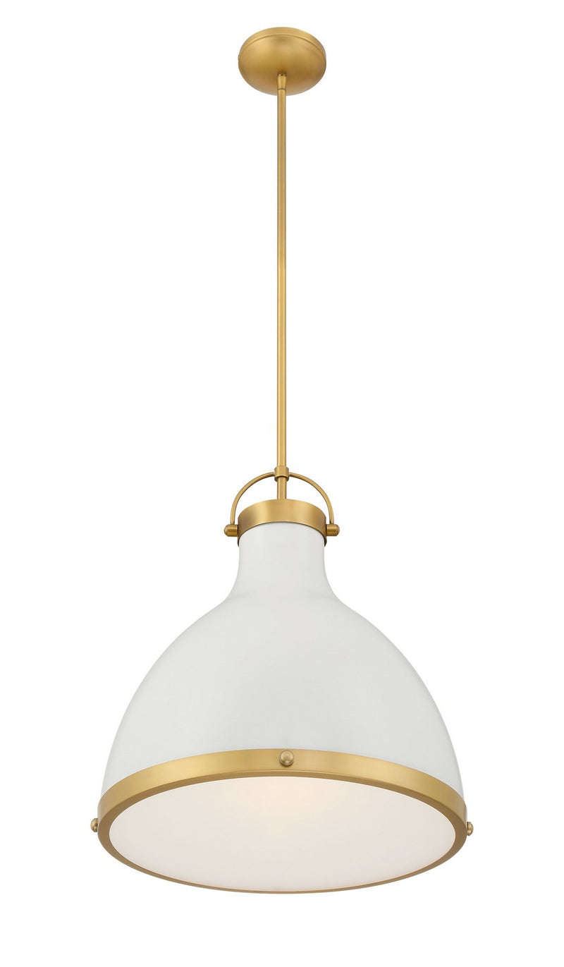 One Light Pendant<br /><span style="color:#4AB0CE;">Entrega: 4-10 dias en USA</span><br /><span style="color:#4AB0CE;font-size:60%;">PREGUNTE POR ENTREGA EN PANAMA</span><br />Collection: Lynk<br />Finish: Off White Cream