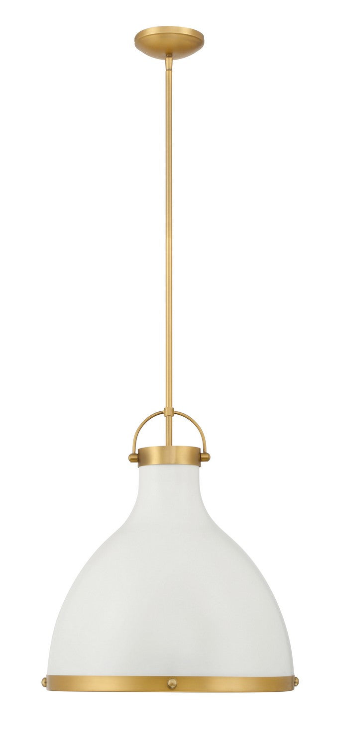 One Light Pendant<br /><span style="color:#4AB0CE;">Entrega: 4-10 dias en USA</span><br /><span style="color:#4AB0CE;font-size:60%;">PREGUNTE POR ENTREGA EN PANAMA</span><br />Collection: Lynk<br />Finish: Off White Cream