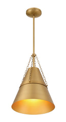 One Light Pendant<br /><span style="color:#4AB0CE;">Entrega: 4-10 dias en USA</span><br /><span style="color:#4AB0CE;font-size:60%;">PREGUNTE POR ENTREGA EN PANAMA</span><br />Collection: Springfield<br />Finish: Legacy Brass