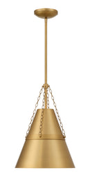 One Light Pendant<br /><span style="color:#4AB0CE;">Entrega: 4-10 dias en USA</span><br /><span style="color:#4AB0CE;font-size:60%;">PREGUNTE POR ENTREGA EN PANAMA</span><br />Collection: Springfield<br />Finish: Legacy Brass