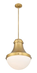 One Light Pendant<br /><span style="color:#4AB0CE;">Entrega: 4-10 dias en USA</span><br /><span style="color:#4AB0CE;font-size:60%;">PREGUNTE POR ENTREGA EN PANAMA</span><br />Collection: Purelight<br />Finish: Legacy Brass