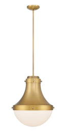 One Light Pendant<br /><span style="color:#4AB0CE;">Entrega: 4-10 dias en USA</span><br /><span style="color:#4AB0CE;font-size:60%;">PREGUNTE POR ENTREGA EN PANAMA</span><br />Collection: Purelight<br />Finish: Legacy Brass