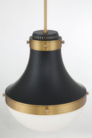 Minka-Lavery - 3934-876 - One Light Pendant - Purelight - Dark Matte Black