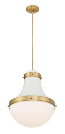 One Light Pendant<br /><span style="color:#4AB0CE;">Entrega: 4-10 dias en USA</span><br /><span style="color:#4AB0CE;font-size:60%;">PREGUNTE POR ENTREGA EN PANAMA</span><br />Collection: Purelight<br />Finish: Off White Cream