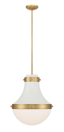One Light Pendant<br /><span style="color:#4AB0CE;">Entrega: 4-10 dias en USA</span><br /><span style="color:#4AB0CE;font-size:60%;">PREGUNTE POR ENTREGA EN PANAMA</span><br />Collection: Purelight<br />Finish: Off White Cream