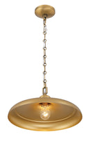 One Light Pendant<br /><span style="color:#4AB0CE;">Entrega: 5-6 semanas en USA</span><br /><span style="color:#4AB0CE;font-size:60%;">PREGUNTE POR ENTREGA EN PANAMA</span><br />Collection: Crowne<br />Finish: Legacy Brass