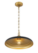 One Light Pendant<br /><span style="color:#4AB0CE;">Entrega: 4-10 dias en USA</span><br /><span style="color:#4AB0CE;font-size:60%;">PREGUNTE POR ENTREGA EN PANAMA</span><br />Collection: Crowne<br />Finish: Dark Matte Black