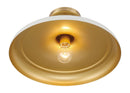 One Light Semi Flush Mount<br /><span style="color:#4AB0CE;">Entrega: 4-10 dias en USA</span><br /><span style="color:#4AB0CE;font-size:60%;">PREGUNTE POR ENTREGA EN PANAMA</span><br />Collection: Crowne<br />Finish: Off White Cream