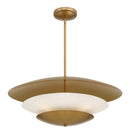 Five Light Pendant<br /><span style="color:#4AB0CE;">Entrega: 4-10 dias en USA</span><br /><span style="color:#4AB0CE;font-size:60%;">PREGUNTE POR ENTREGA EN PANAMA</span><br />Collection: Solara<br />Finish: Legacy Brass