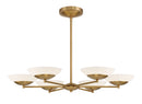LED Chandelier<br /><span style="color:#4AB0CE;">Entrega: 4-10 dias en USA</span><br /><span style="color:#4AB0CE;font-size:60%;">PREGUNTE POR ENTREGA EN PANAMA</span><br />Collection: Solara<br />Finish: Legacy Brass