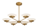 LED Chandelier<br /><span style="color:#4AB0CE;">Entrega: 4-10 dias en USA</span><br /><span style="color:#4AB0CE;font-size:60%;">PREGUNTE POR ENTREGA EN PANAMA</span><br />Collection: Solara<br />Finish: Legacy Brass