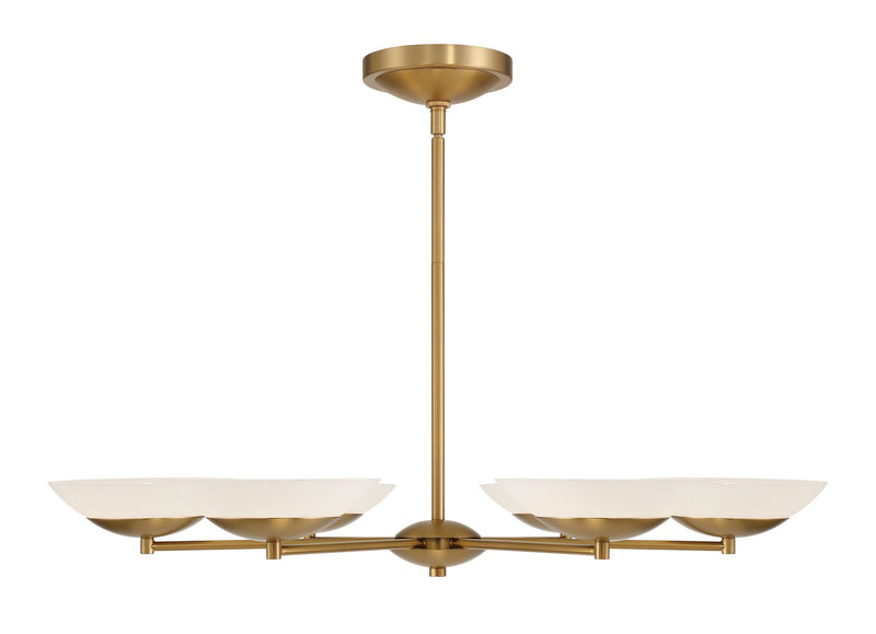 LED Chandelier<br /><span style="color:#4AB0CE;">Entrega: 4-10 dias en USA</span><br /><span style="color:#4AB0CE;font-size:60%;">PREGUNTE POR ENTREGA EN PANAMA</span><br />Collection: Solara<br />Finish: Legacy Brass
