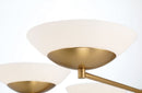 LED Chandelier<br /><span style="color:#4AB0CE;">Entrega: 4-10 dias en USA</span><br /><span style="color:#4AB0CE;font-size:60%;">PREGUNTE POR ENTREGA EN PANAMA</span><br />Collection: Solara<br />Finish: Legacy Brass