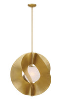 One Light Pendant<br /><span style="color:#4AB0CE;">Entrega: 4-10 dias en USA</span><br /><span style="color:#4AB0CE;font-size:60%;">PREGUNTE POR ENTREGA EN PANAMA</span><br />Collection: Gloria<br />Finish: Legacy Brass